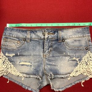 Harley Davidson Jean Shorts